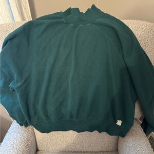 Champion Women's Deep Green Turtleneck Sweater
